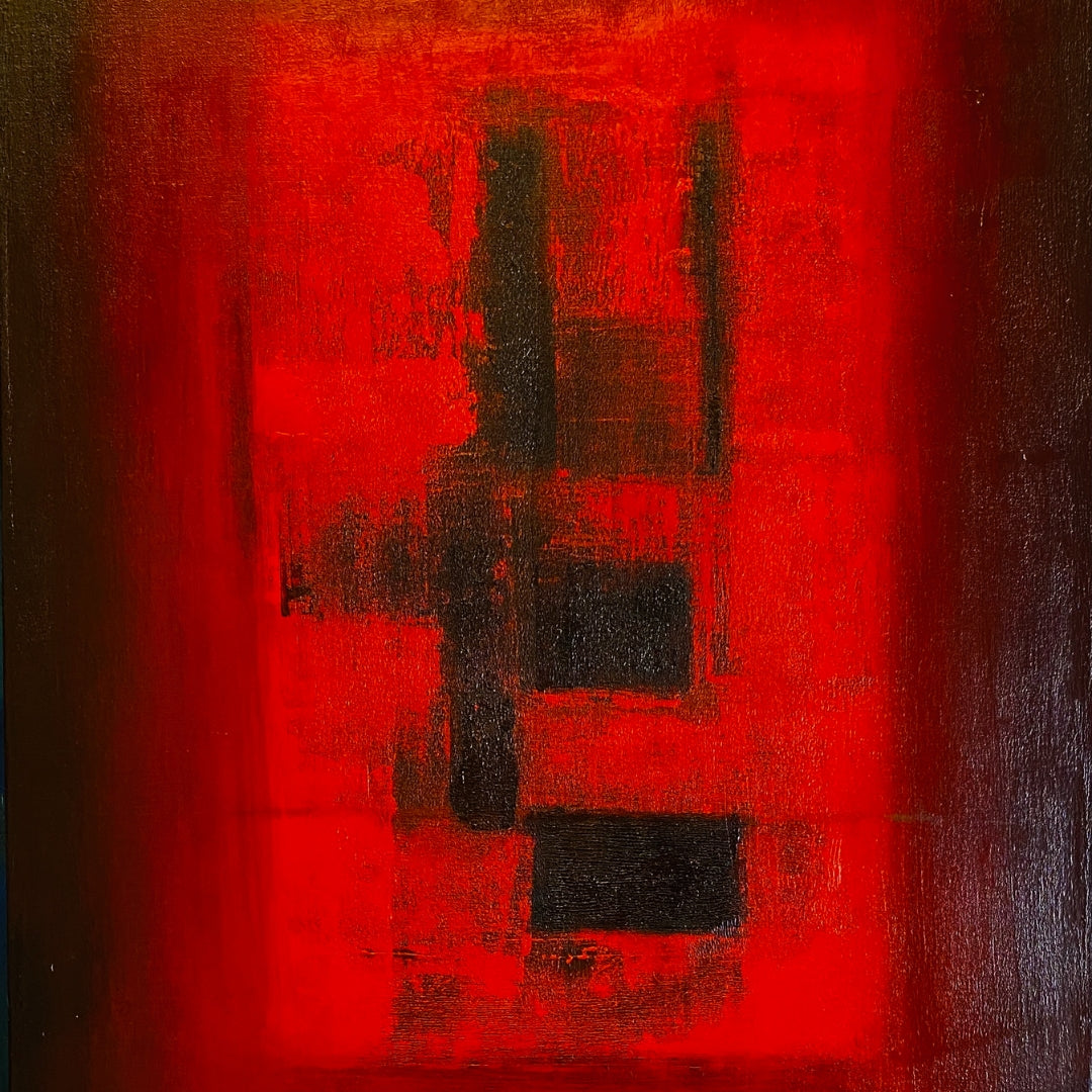 Meditation 5 - Only through the fire can the artist reach pure gold, which only furnesses refine.