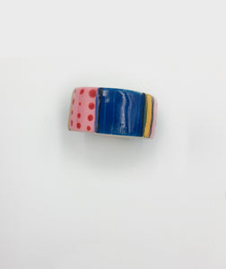 "Rings - Gold Lustre and Underglaze"