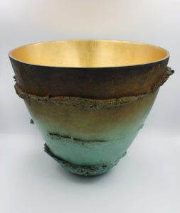 "Mushroom Bowl" - Turquoise